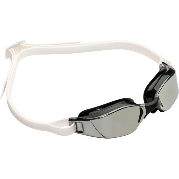 2024 Aquasphere Xceed Racing Swim Goggles EP3200109LMS Silver Titanium Mirrored